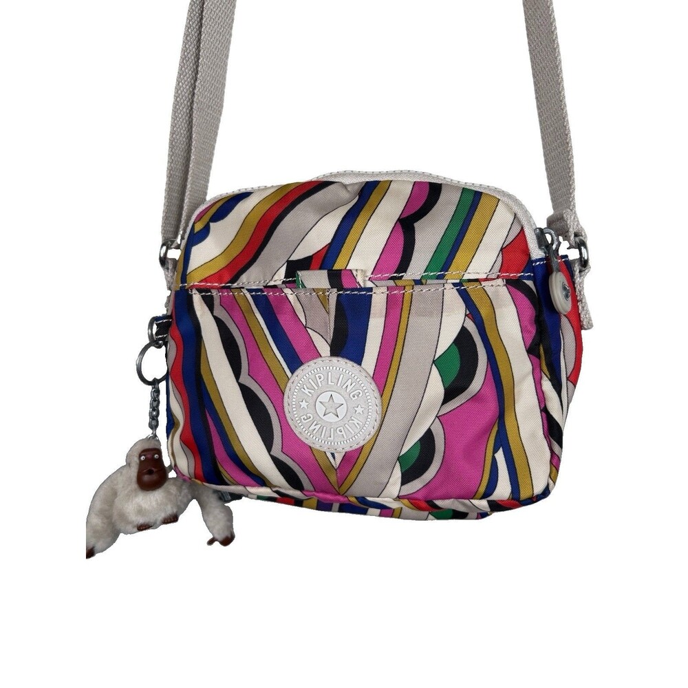 Kipling Attyson Shoulder Crossbody Bag Brightside Multicolor
